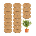 20 Pack Coconut Fiber Mulch Ring Tree Plant Protector Mat, 11.8 Inch | Natural Coco Coir Tree Mulch Ring Plant Pot Soil