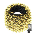 HAILI XMGQ 1000 Led Christmas Lights Outdoor, 8 Lighting Modes Waterproof