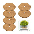 18 Inch Coconut Fiber Tree Ring Mulch Mat, 6 Pack Tree Mulch Ring | 100% Natural Coco Coir Tree Plant Protectors Mat