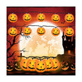 PASUTO Halloween Decorations Light Halloween Pumpkin Lantern String Lights, 10 Pack Jack O Lanterns Pumpkins Lights Plug in, 8.5FT Mini Pumpkin Light Connectable Indoor/Outdoor Halloweens Decorations