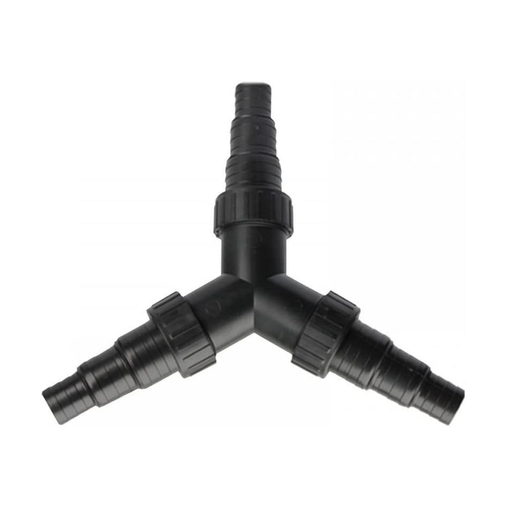 DONGKER 3 Way Hose Connector,Y Distributor Inlet Hose 25/32/38 mm (1"/1.25"/1.5") for Pond Pump Fish Tank Filtration