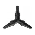 DONGKER 3 Way Hose Connector,Y Distributor Inlet Hose 25/32/38 mm (1"/1.25"/1.5") for Pond Pump Fish Tank Filtration