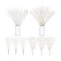 Giegxin 16 Pack 17 Inch White Branches for Christmas Tree White Berry Stems
