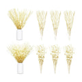 Giegxin 16 Pack 17 Inch Champagne Berry Stems Christmas Tree Filler