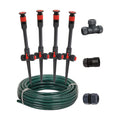 Eden 98063 Multi-Adjustable Flex Design Above Ground Irrigation Garden Sprinkler System, Sprinkler & Hose, DIY Plant