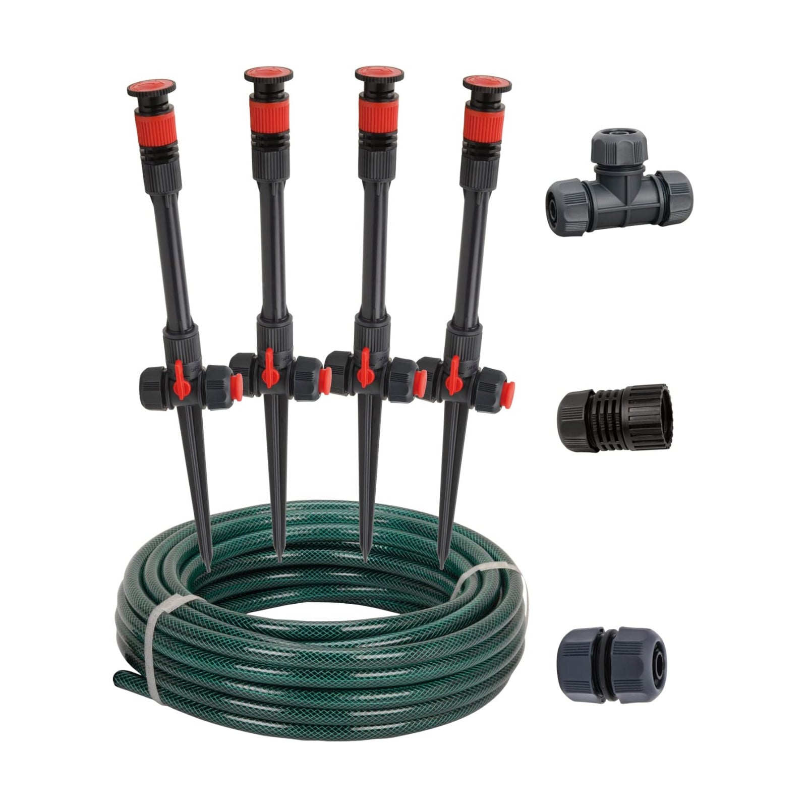 Eden 98063 Multi-Adjustable Flex Design Above Ground Irrigation Garden Sprinkler System, Sprinkler & Hose, DIY Plant