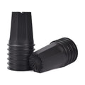 10 Pack 5.30 Inch Black Plastic Deep Nursery and Seedling Pots, Round Planter Container for Transplanting, Cutting, Succulent