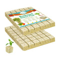 2 Inch Rockwool Cubes for Hydroponics Seed Starter, Rock Wool Planting Cubes Hydroponic Garden Grow Plugs for Soilless