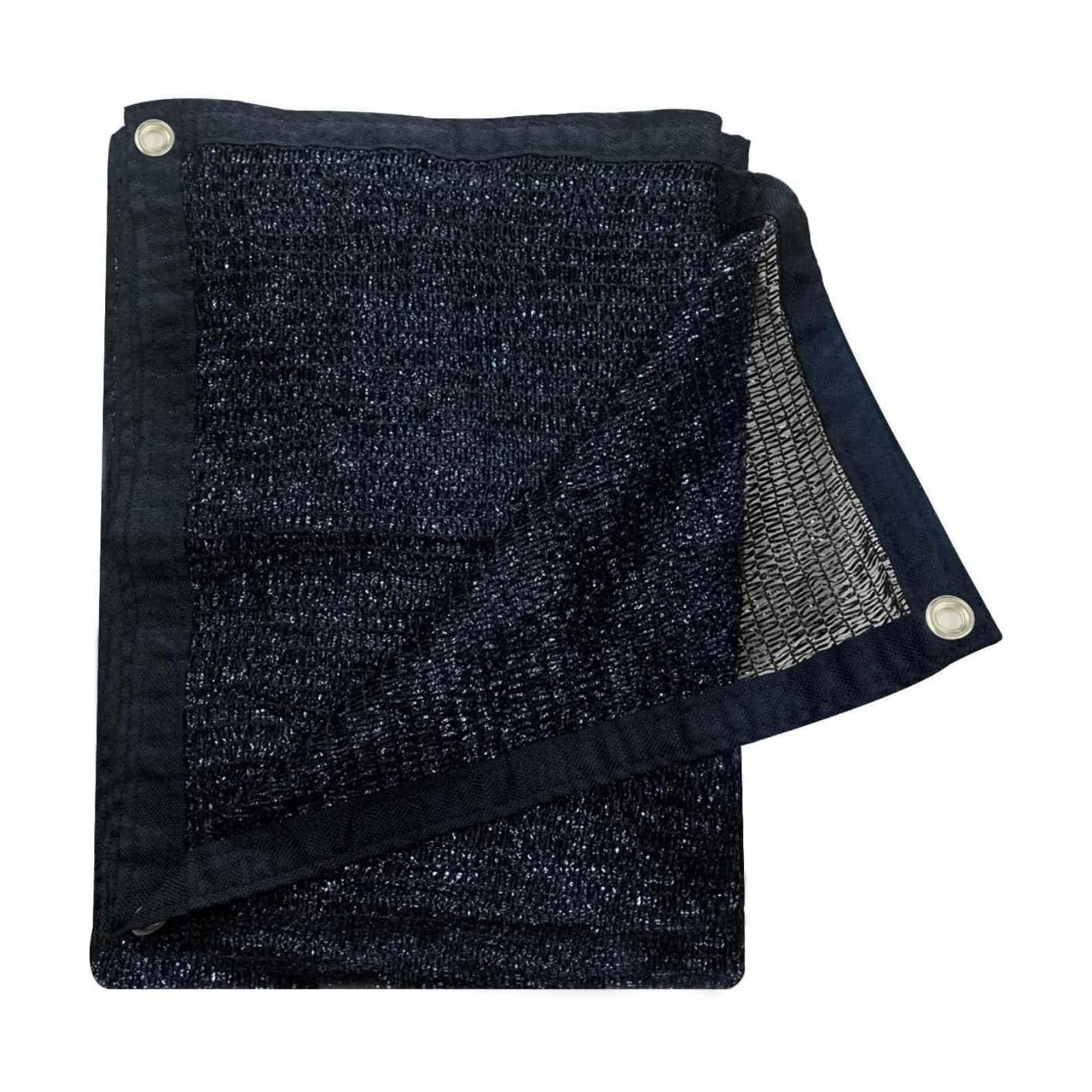 Cool Area Sun Shade Cloth with Grommets for Garden, 55% 10x20ft, Black | New HDPE. Blocks sun heat and UV. Grommets For