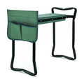 Garden Kneeler Seat Portable Garden Folding Seat EVA Foam Pad with Tool Bag Pouch