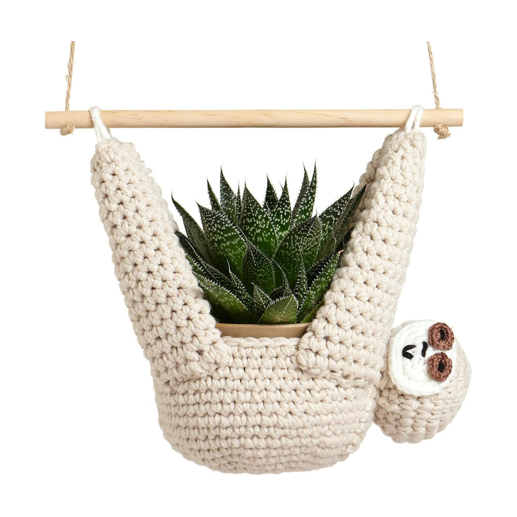 Sloth Gifts Sloth Plant Hanger Plant Gifts Macrame Hanging Planter | Succulent Pot Hanging, Plant Lovers, Home Decor, 5