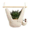 Sloth Gifts Sloth Plant Hanger Plant Gifts Macrame Hanging Planter | Succulent Pot Hanging, Plant Lovers, Home Decor, 5