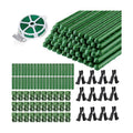 7/16" Garden Stakes,60pcs 16" Plant Stakes DIY 3ft 4ft 5ft 6ft Plant Support Sticks,Plant Support Stake with Sturdy