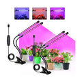 Grow Lights for Indoor Plants, Full Spectrum Dual-Head Clip Plant Lights