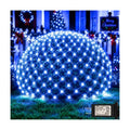 360LED Net Lights, 21ft x 5ft Connectable Christmas Mesh Lights with Timer & 8 Lighting Modes, Waterproof Outdoor Bush String Light for Halloween Xmas Tree Holiday Party Garden Hedge Patio - Blue