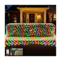 LitHome 14.8FT x 5FT Christmas Net Lights Outdoor Mesh Lights Connectable