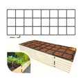 Garden Grid 3x8 | Garden Irrigation Kit for Raised Beds | Pre-Assembled | 2-Min Setup Raised Bed Watering System;