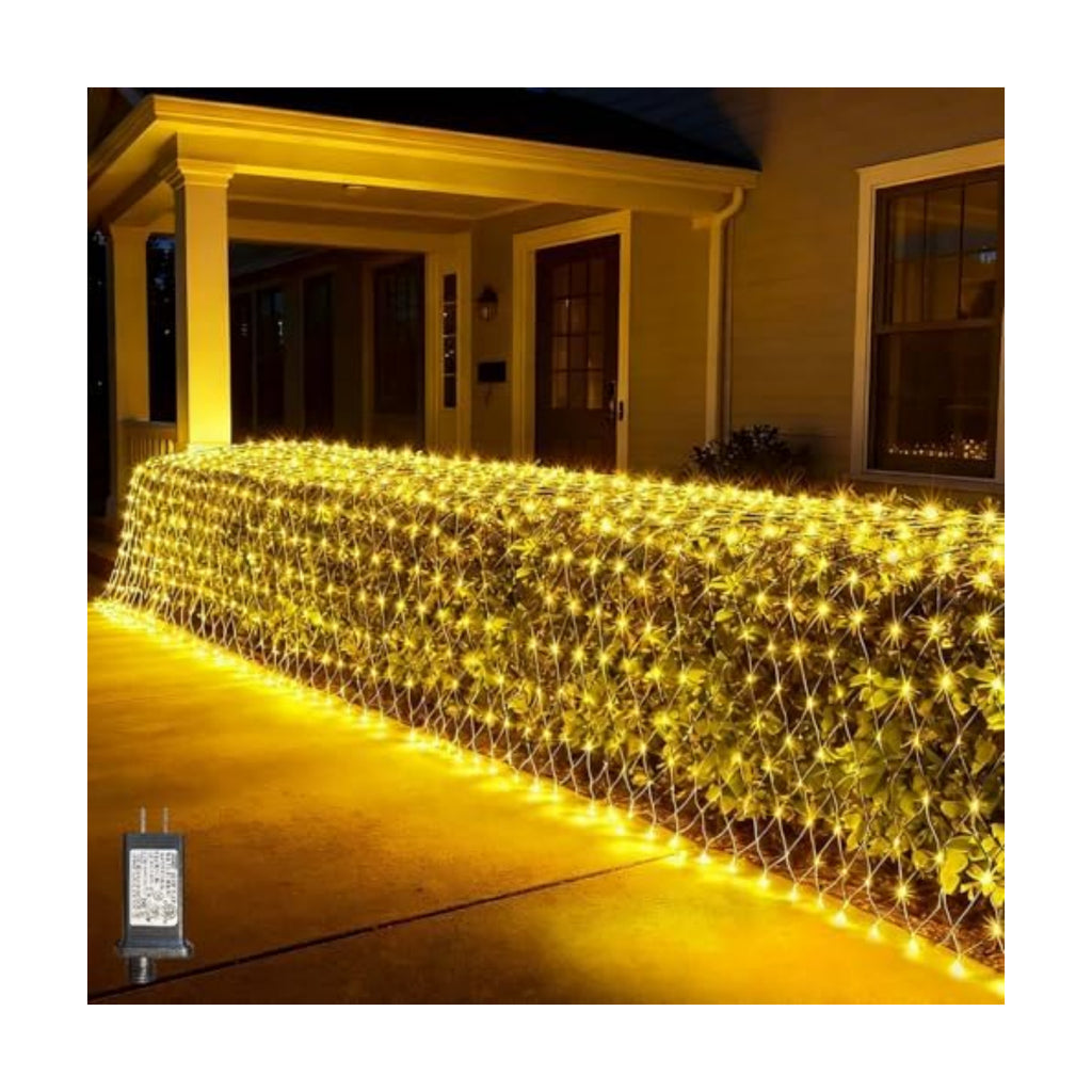 LitHome 21FT x 5FT Christmas Net Lights Outdoor Mesh Lights Connectable