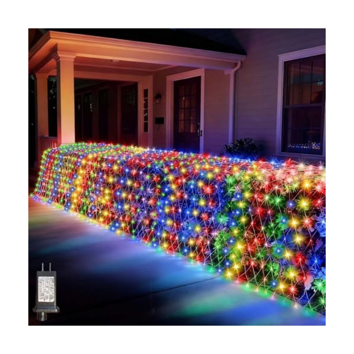 LitHome 21FT x 5FT Christmas Net Lights Outdoor Mesh Lights Connectable