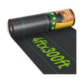 Weed Barrier Fabric 4ft x 300ft Heavy Duty Landscape Fabric | 3.2oz Woven Weed Control Fabric, UV Resistant Weed Block
