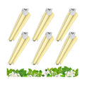 Barrina 3FT T8 Grow Light, 30W Full Spectrum Plant Light, Yellow, 6 Packs