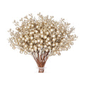 36Pcs Christmas Glitter Berry Stems, 9.5'' Artificial Christmas Tree Picks