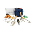 Garden Tools Set – Premium Stainless Steel Gardening Hand Tools with Solid Beechwood Handle – Gardening Kit with Rake