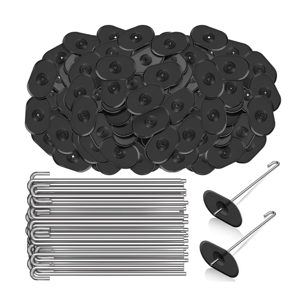 Solar Panel Bird Guard Fastener Clips Guard Clips Kit for Bird Pigeon Fence Roll Kit Stainless Steel Critter Fastener