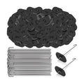 Solar Panel Bird Guard Fastener Clips Guard Clips Kit for Bird Pigeon Fence Roll Kit Stainless Steel Critter Fastener