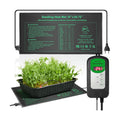 Bestio10"x 20.75" Seedling Heat Mat and Digital Thermostat Combo Set,MET & UL Certified Plant Heat Mat Heat mat for