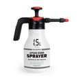 FOSHIO 0.4 Gallon Garden Pump Sprayer, 1.5L Portable Hand Pump Pressure Water Spray Bottles with Adjustable Nozzle