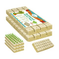 1.2 Inch Rockwool Cubes Seed Starter Plugs for Hydroponics, RockWool Planting Grow Cubes for Hydroponic Tower Garden
