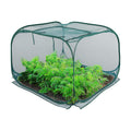 ANC POP Pop Up Mesh Plant Cover,40'' x 40'' x 30'' Plant Protector for Raised Garden & Flower Bed, Net Cage Plant Guard