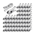 200PCS Greenhouse Clamps for Plants, Stainless Steel Clips for Netting, Strong Grip to Hold Down Shade Cloth or Plant