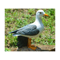 Real Seagull Outdoor Sculpture,Garden Bird Statue,Beach Statue Decor,Resin Animal Seabird Ornaments,Coastal Beach