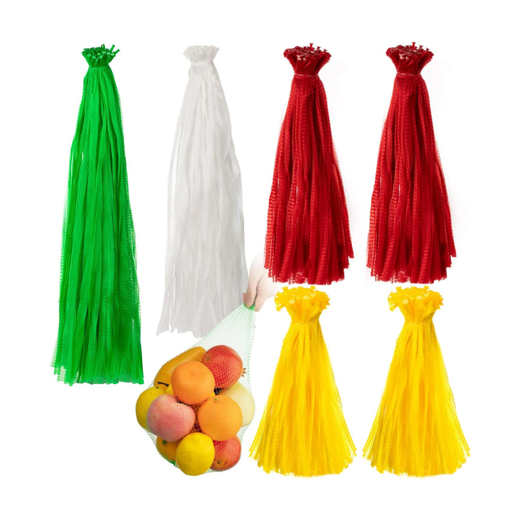 Treela 600 Pieces Reusable Mesh Bags Reusable Produce Seafood Onion Vegetable Storage Mesh Net Nylon Poly Bags for