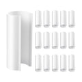 Jetec 64 Pieces PVC Pipe Clips Pool Cover Clamps for Above Ground Pools for Greenhouses, Row Covers, Shelters, Bird