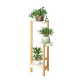 Plant Stand Indoor Outdoor Plant Rack 3 Tier 3 Potted Flower Holder Ladder Plant Stands for Balcony Window Living Room