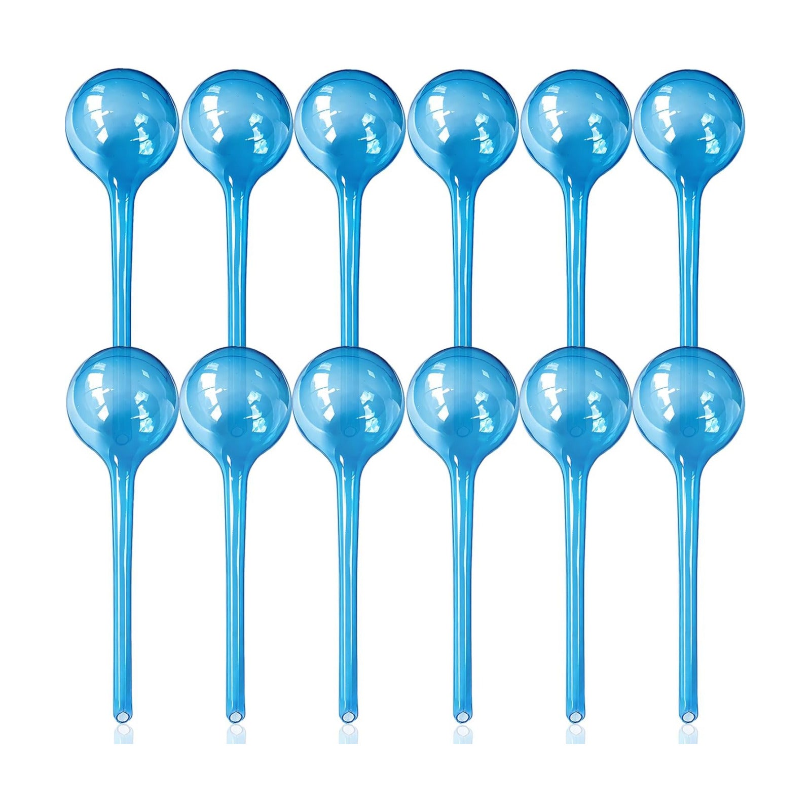 Large 12pcs Plant Watering Globes, Plant Watering Bulb Indoor Potted Plant | Durable Plastic Garden Plant Self Watering