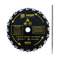 MGP SUPPLY Chainsaw Brush Cutter Blade + File - 9in x 20 Teeth | Fits Most Straight Shaft Trimmers | Conversion Kit Not