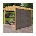 Fence Privacy Screen Balcony Sun Shade Cloth 6'6"x9'9" 80% Shade Fabric Outdoor Patio Screens Mesh Panels Apartments