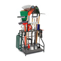 Garden Tool Organizer for Garage, Garden Tool Rack, Up to 58 Long Handled Tools, Yard Tool Holder for Garage, Shed