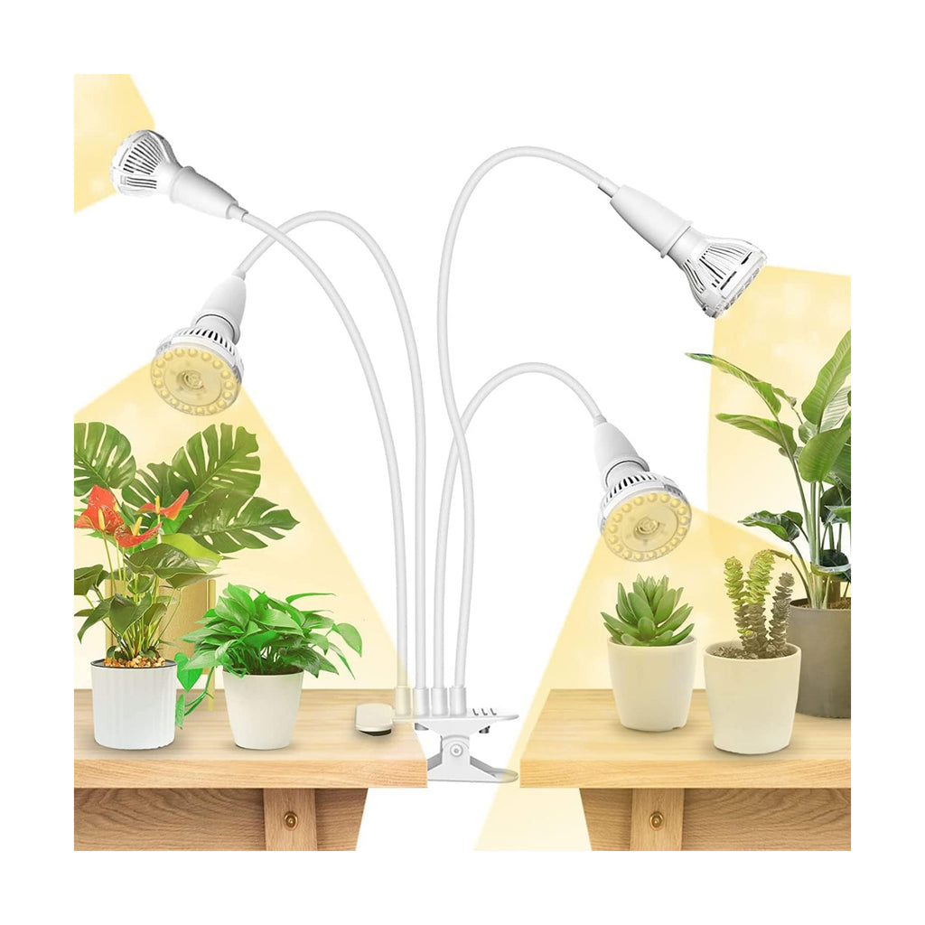 SANSI Grow Lights for Indoor Plants, 40W Clip-On Gooseneck LED Plant Lights | Lifetime Free Bulb Replacement, Plant