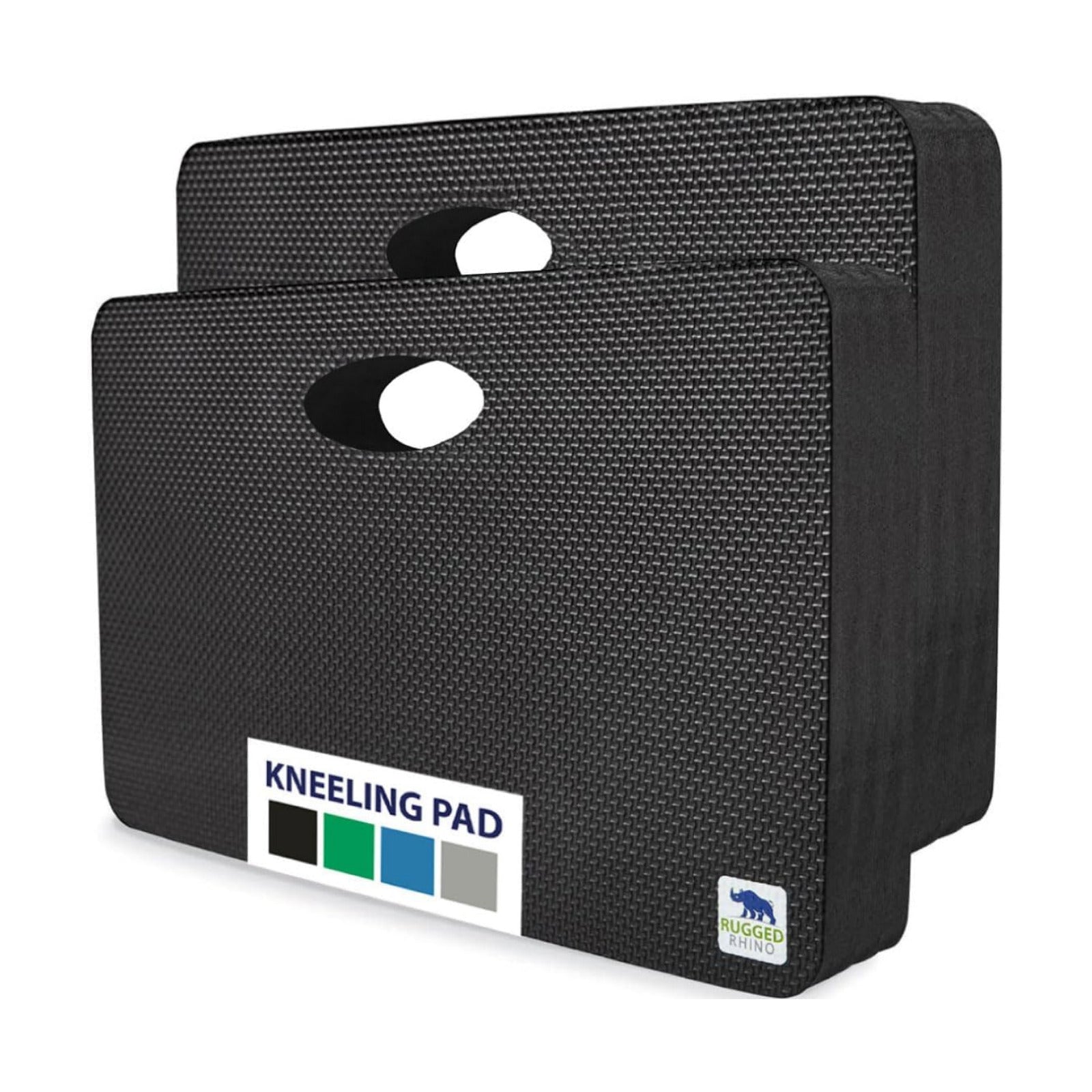 RUGGED RHINO Heavy Duty Kneeling Pad for Work, Shock Absorbent Thick Knee Pads, Holds Up to 300 lbs, Protect Knees from