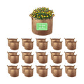 10 Gallon Garden Grow Bags, 30 Pack 10 Gal Planter Bags Fabric Pot, Nonwoven Grow Pots Heavy Duty Aeration Fabric Pots