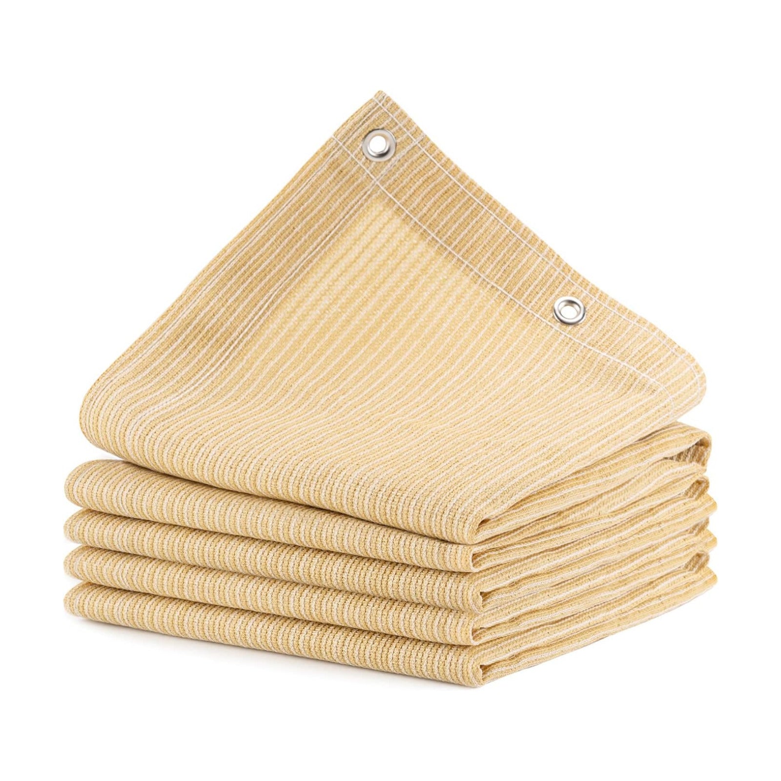 90% Outdoor Sun Shade Cloth, 6' x 6', Pergola, Deck, and Backyard Patio Sunshade with UV Protection, Heat Resistant