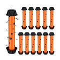 12 Pcs Sticky Fly Trap Fly Stick Indoor Outdoor Long Lasting Adhesive Fly Catcher with Hanging Hook for Wasps Gnats