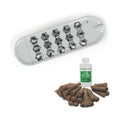 AeroGarden Seed Starting System for AeroGarden Sprout | Plastic Seed Starter Tray, 15 Biodegradable Grow Sponges, 3 oz.