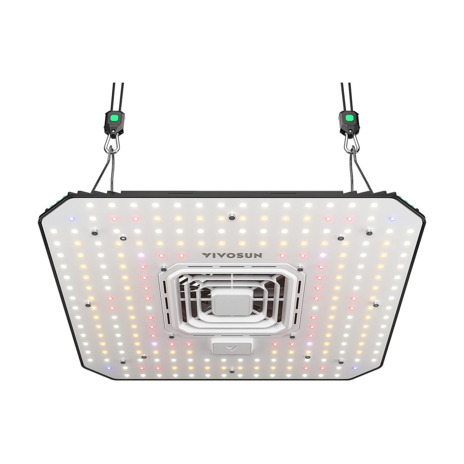 VIVOSUN AeroLight A100 100W LED Grow Light with Fan & Tunable Spectrum | App & GrowHub E42A/E25 compatible, covers