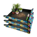 HNXTYAOB 3 PCS 29.5"x 29.5" Waterproof Repotting Mat for Plant Transplanting and Mess Control